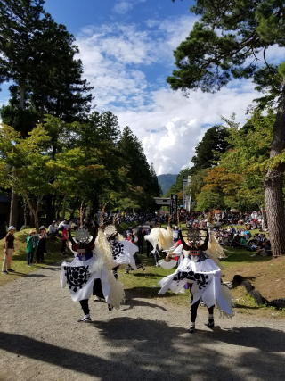 東禅寺しし踊り